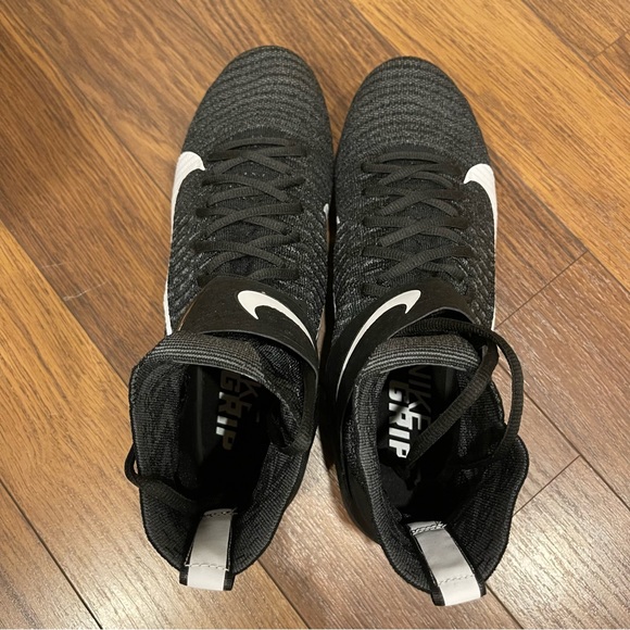 Nike Alpha Menace Elite 2 Flyknit Black AO3374-001 Men’s - Picture 7 of 9